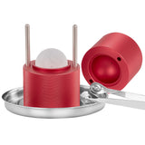 Darrahopens Sports & Fitness > Bikes & Accessories > Bicycle Parts VEVOR Ice Ball Press, 6cm Ice Ball Maker, Aircraft Al Alloy Ice Ball Press Kit for 60mm Ice Sphere, Ice Press with Tong and Drip Tray, for Whiskey, Cocktail, Bourbon, Scot on Party & Holiday, Red