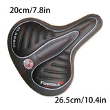 Darrahopens Sports & Fitness > Bikes & Accessories > Bicycle Parts Wide Big Bum Bike Bicycle Gel Cruiser Comfort Saddle Seat Sporty Soft Cushion Au