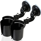 Darrahopens Sports & Fitness > Bikes & Accessories > Bicycle Stands & Storage 2pcs Car Shelf Cup Holders - Door & Seat Bottle Holder Organizer