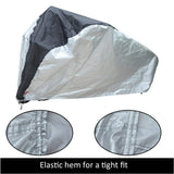Darrahopens Sports & Fitness > Bikes & Accessories > Bicycle Stands & Storage Bicycle cover for outdoor storage, cover/bike storage for mountain bikes. —XL,200*70*110CM,Silver and black,