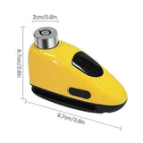 Darrahopens Sports & Fitness > Bikes & Accessories > Bicycle Stands & Storage Bicycle Disc Brake Alarm Lock Waterproof Anti-theft Security Wheel Disc Lock
