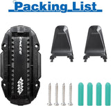 Darrahopens Sports & Fitness > Bikes & Accessories > Bicycle Stands & Storage Bicycle Wall Mount - Up to 60 kg Load Capacity - For Tires 27-83 mm - Space-Saving Suspension for Garage & Home