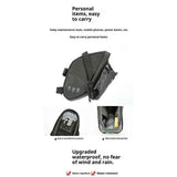 Darrahopens Sports & Fitness > Bikes & Accessories > Bicycle Stands & Storage Bike Seat Bag, Bicycle Saddle Bag Under Seat Cycling Seat Pack with Water Bottle Holder for Mountain Road Bikes Black