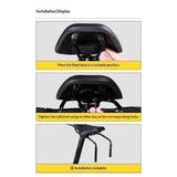 Darrahopens Sports & Fitness > Bikes & Accessories > Bicycle Stands & Storage Bike Seat Bag Stabilizer, Anti-Shake Design with Dual Water Bottle Cage Mounts, Fits Most Road  black