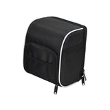 Darrahopens Sports & Fitness > Bikes & Accessories > Bicycle Stands & Storage Cycling Bike Bicycle Handlebar Bags Front Baskets Black with Rain Cover,  for and Folding Bikes Easy to Install for Essentials