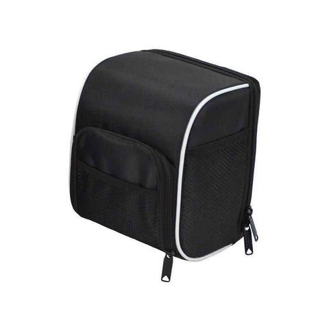 Darrahopens Sports & Fitness > Bikes & Accessories > Bicycle Stands & Storage Cycling Bike Bicycle Handlebar Bags Front Baskets Black with Rain Cover,  for and Folding Bikes Easy to Install for Essentials