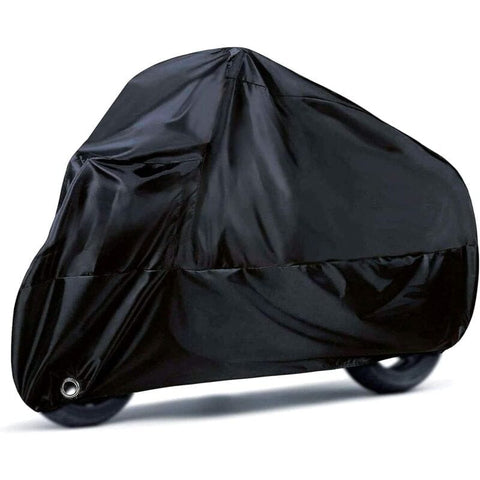 Darrahopens Sports & Fitness > Bikes & Accessories > Bicycle Stands & Storage Motorcycle Cover, 190T Waterproof Motorcycle Covers With Lock Holes, Uv Protection Dust Covers For Indoor And Outdoor