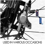 Darrahopens Sports & Fitness > Bikes & Accessories > Bicycle Stands & Storage Password Lock for Bike Bicycle Wire Lock for Daily Use Blue In Australia - Darrahopens