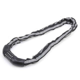 Darrahopens Sports & Fitness > Bikes & Accessories > Bicycle Stands & Storage Reflective Black Keyless Bike Antitheft Coded Lock - Five Password Bicycle Cable Lock In Australia - Darrahopens