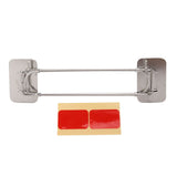 Darrahopens Sports & Fitness > Bikes & Accessories > Bicycle Stands & Storage RV Corner Storage Bar Stainless Steel Adjustable Steel Rod with Hook for Securing In Australia - Darrahopens