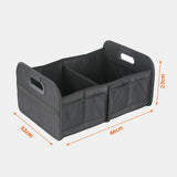Darrahopens Sports & Fitness > Bikes & Accessories > Bicycle Stands & Storage Trunk Organizer For Sedan,Car Organizers and Storage, Waterproof Collapsible & Adjustable Straps,Sturdy Car Organization for Car Accessories, Tools,Sundries,2 Compartment（Black
