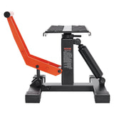 Darrahopens Sports & Fitness > Bikes & Accessories > Bicycle Stands & Storage VEVOR Dirt Bike Lift Stand, Motorcycle Jack Lift Stand 440 lbs Capacity and Hydraulic Lift Operation, Adjustable Height Hoist Table, for Dirt Pit Bike Repair, Maintenance, Dirt Bike Accessories
