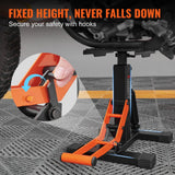 Darrahopens Sports & Fitness > Bikes & Accessories > Bicycle Stands & Storage VEVOR Dirt Bike Lift Stand, Motorcycle Jack Lift Stand 440 lbs Capacity and Hydraulic Lift Operation, Adjustable Height Hoist Table, for Dirt Pit Bike Repair, Maintenance, Dirt Bike Accessories
