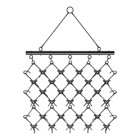 Darrahopens Sports & Fitness > Bikes & Accessories > Bicycle Stands & Storage VEVOR Drag Harrow, 5 x 4.5 ft Durable Chain Harrow with 60 Sharp Teeth, Suitable for ATV UTV Tractor, Ideal for Soil Preparation, Seeding, Smoothing Landscapes, and Yard Gravel Driveway Maintenance