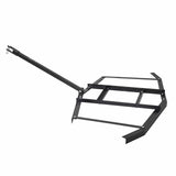 Darrahopens Sports & Fitness > Bikes & Accessories > Bicycle Stands & Storage VEVOR Drag Harrow, 66" Width Tow Behind Drag Harrow, Q235 Steel Driveway Grader with Adjustable Bars & Pin Hitch, Support up to 50 lbs, Tractor Driveway Harrow for ATVs, UTVs, Garden Lawn Tractors