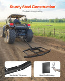 Darrahopens Sports & Fitness > Bikes & Accessories > Bicycle Stands & Storage VEVOR Drag Harrow, 66" Width Tow Behind Drag Harrow, Q235 Steel Driveway Grader with Adjustable Bars & Pin Hitch, Support up to 50 lbs, Tractor Driveway Harrow for ATVs, UTVs, Garden Lawn Tractors