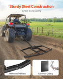 Darrahopens Sports & Fitness > Bikes & Accessories > Bicycle Stands & Storage VEVOR Drag Harrow, 74" Width Tow Behind Drag Harrow, Q235 Steel Driveway Grader with Adjustable Bars & Pin Hitch, Support up to 50 lbs, Tractor Driveway Harrow for ATVs, UTVs, Garden Lawn Tractors