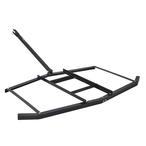 Darrahopens Sports & Fitness > Bikes & Accessories > Bicycle Stands & Storage VEVOR Drag Harrow, 74" Width Tow Behind Drag Harrow, Q235 Steel Driveway Grader with Adjustable Bars & Pin Hitch, Support up to 50 lbs, Tractor Driveway Harrow for ATVs, UTVs, Garden Lawn Tractors