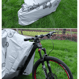 Darrahopens Sports & Fitness > Bikes & Accessories > Bicycle Stands & Storage Waterproof Dustproof UV-Protective Cover for Bicycle, E-bike, Mountain Bike, and Motorcycle-200*100cm-gray In Australia - Darrahopens