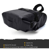 Darrahopens Sports & Fitness > Bikes & Accessories > Bicycle Stands & Storage Wedge DryBag with Strap Mount - Bicycle Seat Pack,Mountain Road Bike Seat Bag Bicycle Bag Professional Cycling Accessories