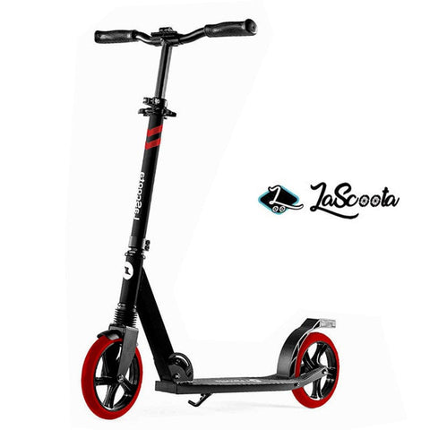 Darrahopens Sports & Fitness > Bikes & Accessories > Bicycles Lascoota Pulse Kick Push Commuter Scooter Teen Adult Black