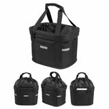 Darrahopens Sports & Fitness > Bikes & Accessories Bike Basket Folding Cat Dog Carrier Bicycle Handlebar Bag Quick Release Detachable Storage Basket