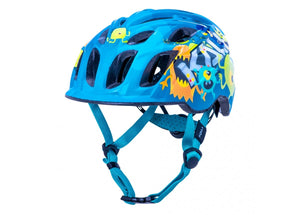 Darrahopens Sports & Fitness > Bikes & Accessories Chakra Child Helmet Monsters Blue S (48-54cm)