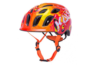 Darrahopens Sports & Fitness > Bikes & Accessories Chakra Child Helmet Monsters Orange XS (46-48cm)