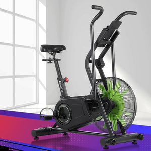 Darrahopens Sports & Fitness > Bikes & Accessories Everfit Air Bike Dual Action Exercise Bike Fitness Home Gym Cardio