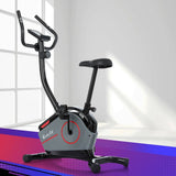 Darrahopens Sports & Fitness > Bikes & Accessories Everfit Magnetic Exercise Bike 8 Levels Upright Bike Fitness Home Gym Cardio