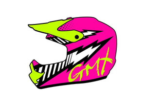 Darrahopens Sports & Fitness > Bikes & Accessories GMX Motocross Junior Helmet Pink - Large