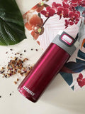 Darrahopens Sports & Fitness > Bikes & Accessories Kambukka Travel Mug Etna 3 in 1 Snapclean Tumbler Insulated 500 ml - BlackBerry