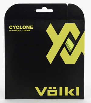 Darrahopens Sports & Fitness > Exercise, Gym and Fitness 1 Pack Volkl Cyclone 18g/1.20mm Tennis Racquet Strings - Neon Yellow