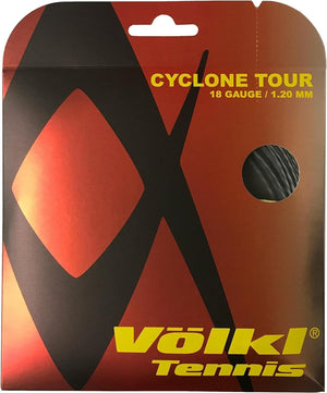 Darrahopens Sports & Fitness > Exercise, Gym and Fitness 1 Pack Volkl Cyclone Tour 18g/1.20mm Tennis Racquet Strings - Anthracite