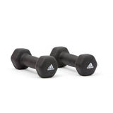 Darrahopens Sports & Fitness > Exercise, Gym and Fitness 2pc Adidas Hex Dumbbells Gym Training Fitness Weight Lifting Sport Workout