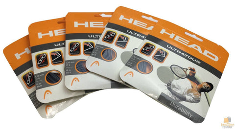 Darrahopens Sports & Fitness > Exercise, Gym and Fitness 5x HEAD Ultratour 17g 1.20mm Tennis Racquet String 12m Durability Control BULK