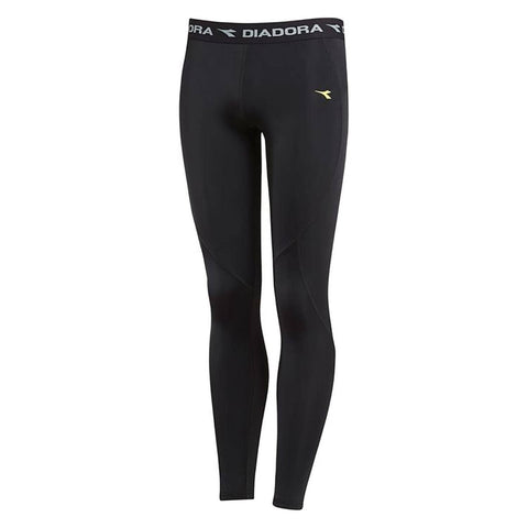 Darrahopens Sports & Fitness > Exercise, Gym and Fitness DIADORA Ladies Compression Sports Full Length Tights Gym Yoga - Black