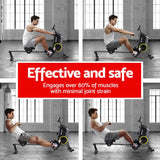 Darrahopens Sports & Fitness > Exercise, Gym and Fitness Everfit Rowing Machine 12 Levels Magnetic Rower Fitness Gym Cardio Workout