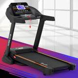 Darrahopens Sports & Fitness > Exercise, Gym and Fitness Everfit Treadmill Electric Auto Incline Home Gym Fitness Exercise Machine 490mm