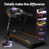 Darrahopens Sports & Fitness > Exercise, Gym and Fitness Everfit Treadmill Electric Auto Incline Home Gym Fitness Exercise Machine 490mm