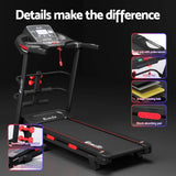 Darrahopens Sports & Fitness > Exercise, Gym and Fitness Everfit Treadmill Electric Home Gym Fitness Exercise Machine w/ Sit Up Bar 420mm