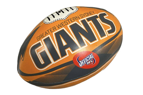 Darrahopens Sports & Fitness > Exercise, Gym and Fitness GWS Giants AFL Footy 8" Soft Touch Stress Ball Football
