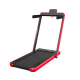 Darrahopens Sports & Fitness > Exercise, Gym and Fitness JMQ FITNESS A4003D 0.75HP Diamond Pattern Remote Control Electric Home Treadmill - Red