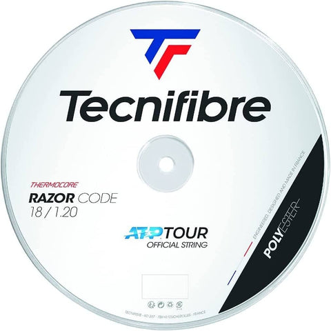Darrahopens Sports & Fitness > Exercise, Gym and Fitness Tecnifibre Razor Code Tennis String Reel 1.20mm 18 Gauge 200m Coil - Blue Strings