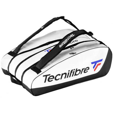 Darrahopens Sports & Fitness > Exercise, Gym and Fitness Tecnifibre Tour Endurance 15 Racquet Lightweight Tennis Bag 2023 - White