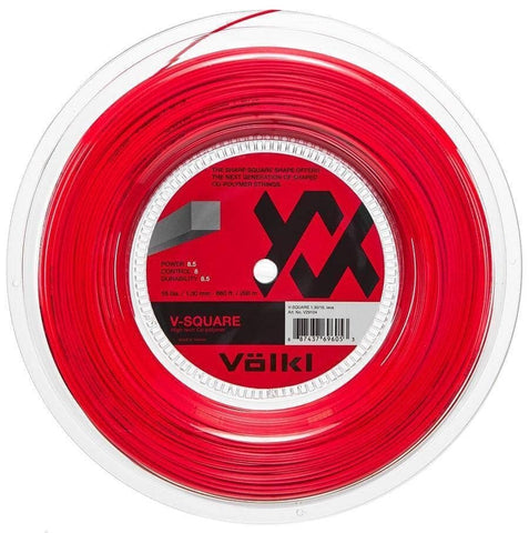 Darrahopens Sports & Fitness > Exercise, Gym and Fitness Völkl V-Square 200m Reel Tennis Racquet Strings 16g / 1.30mm - Lava