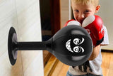 Darrahopens Sports & Fitness > Exercise, Gym & Fitness > Boxing & Martial Arts Desk Punching Bag Desktop Toy with Strong Suction Cup Fun Punch Desktop Game-Black