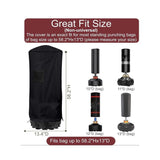 Darrahopens Sports & Fitness > Exercise, Gym & Fitness > Boxing & Martial Arts Freestanding Punching Bag Protective Cover, Adjustable Thickened Heavy Duty, Waterproof for Outdoor Boxing（Only protective cover）