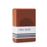 Darrahopens Sports & Fitness > Exercise, Gym & Fitness > Exercise Benches Coffee Brown High-Density EVA Foam Yoga Block for Support & Stability - Lightweight Non-Slip Brick for Yoga, Pilates & Stretching