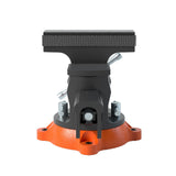 Darrahopens Sports & Fitness > Exercise, Gym & Fitness > Exercise Benches VEVOR 16.7cm Bench Vise Anvil Swivel Locking Base Heavy Duty Ductile Iron Vice